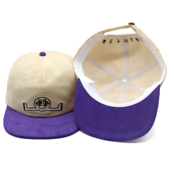 Heymama Dad Hat purple and beige