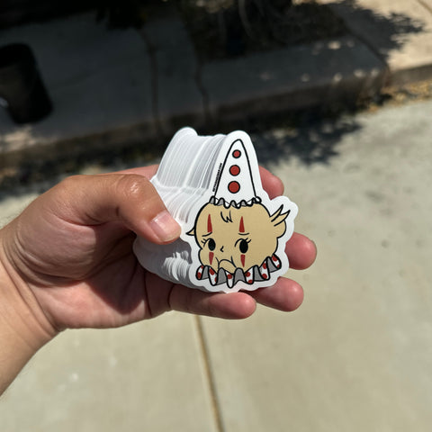 Clown Baby Sticker