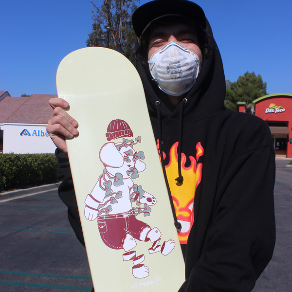 Heymama x Chipmonk Limited Edition Skateboard Deck