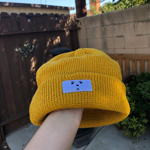 Mustard Tough Fisherman Beanie!
