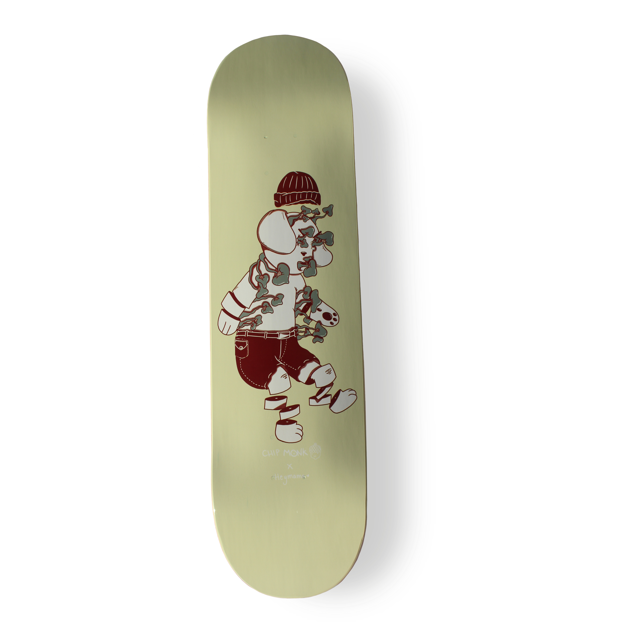 Heymama x Chipmonk Limited Edition Skateboard Deck