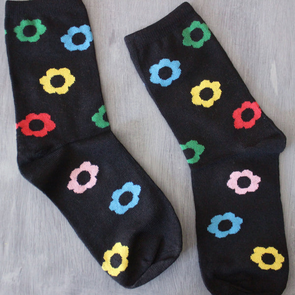 Flower Clown Socks