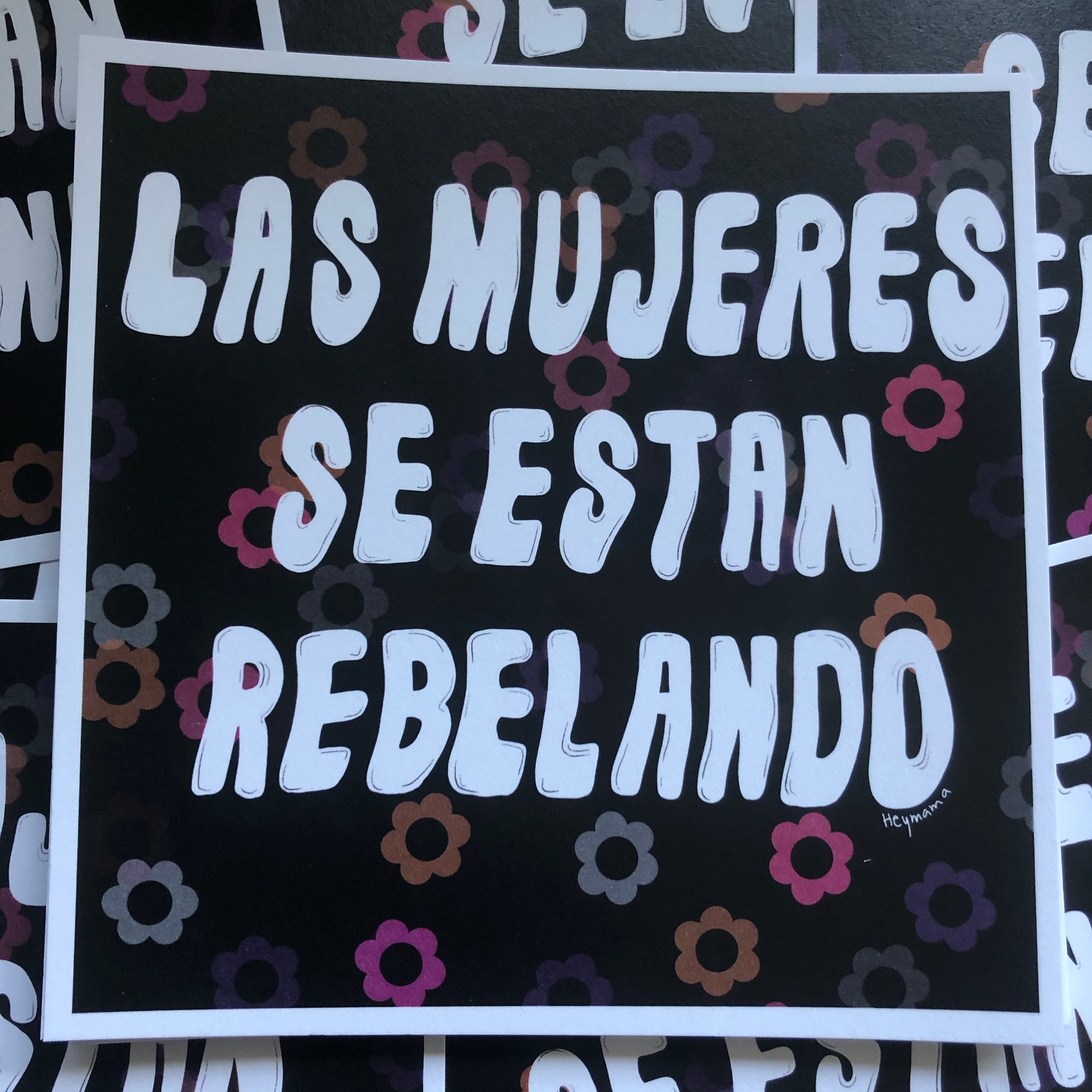 Las Mujeres se Están Rebelando print